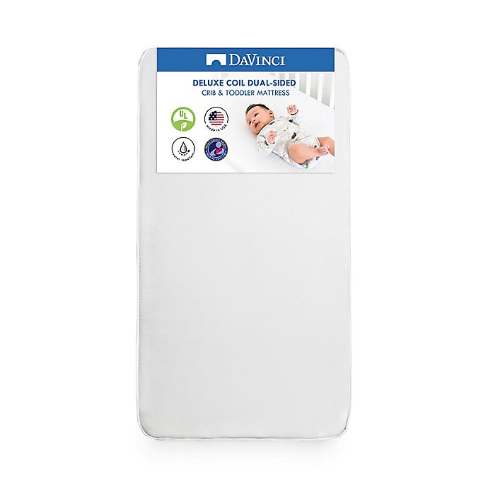 DaVinci Deluxe Coil 2-Stage Dual-Side Crib & Toddler Mattress