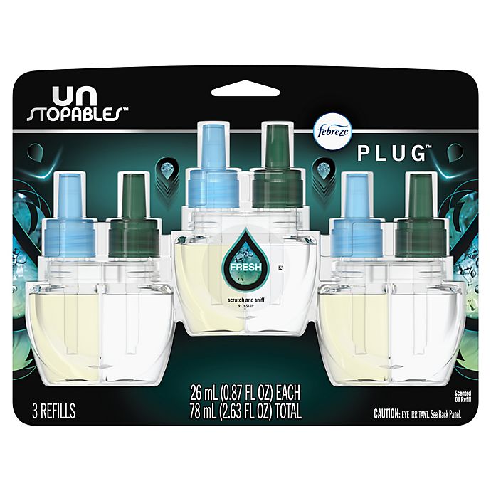 Febreze ® PLUG™ 3-Pack Fresh Unstoppables Scented Oil Refills