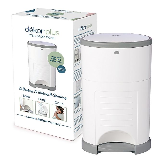 Dékor® Plus Hands-Free Diaper Pail with Refill