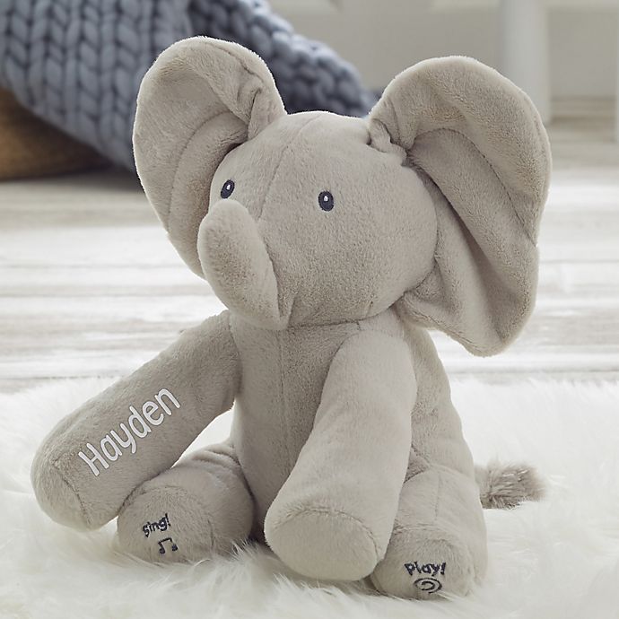 Gery Rainbow Details about   New Baby Gund 5" Flappy the Elephant Stuffed Plush Animal Rattle 