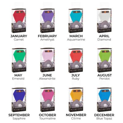 birthstone teether
