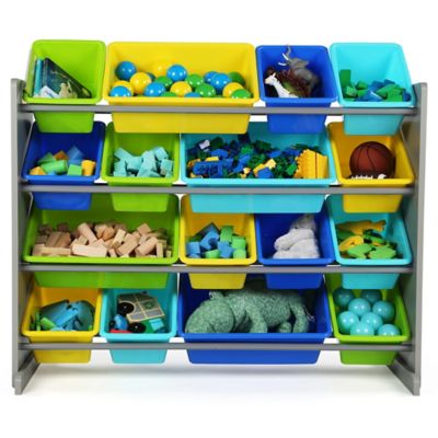 tot tutors toy organizer grey