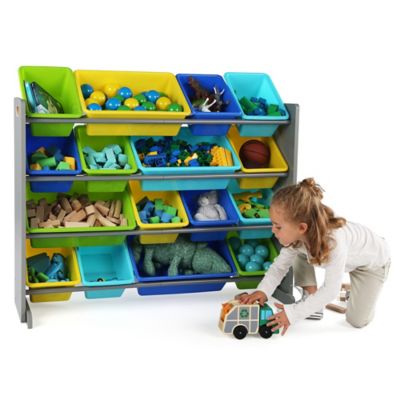 tot tutors toy organizer grey