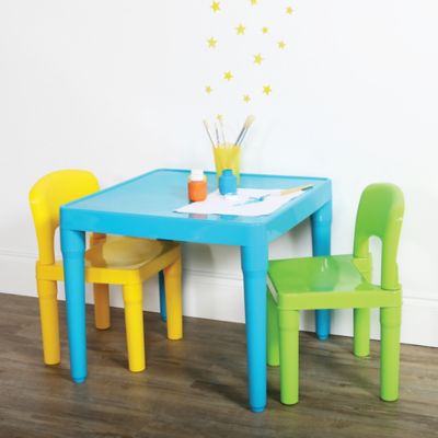 tot tutors plastic table and chair set