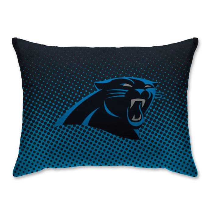 NFL Carolina Panthers Plush Dot Standard Bed Pillow | Bed Bath & Beyond