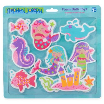 foam bath toys