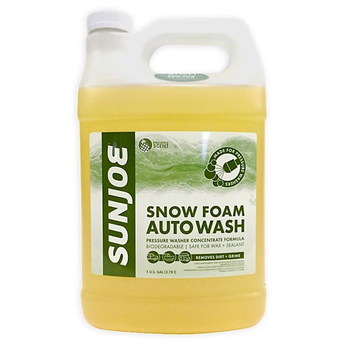 Sun Joe® Snow Foam Pineapple Scent Pressure Washer Cleaner