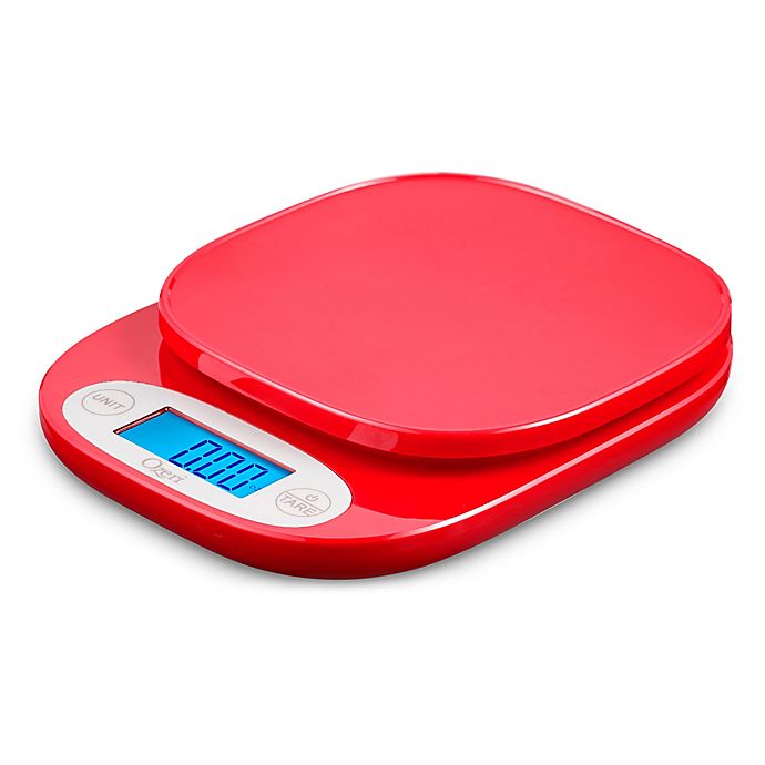 Ozeri® Digital Kitchen Scale in Red