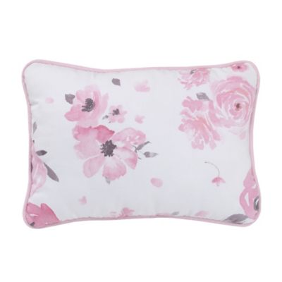 dreamer watercolor floral crib bedding