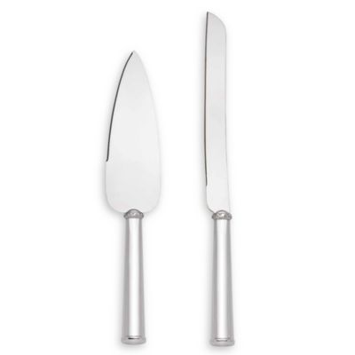  Lenox   Devotion 2 Piece Cake  Knife  and Server Set  Bed 