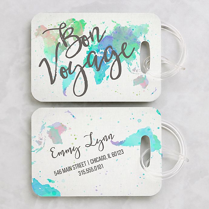 The Journey Luggage Tags (Set of 2)