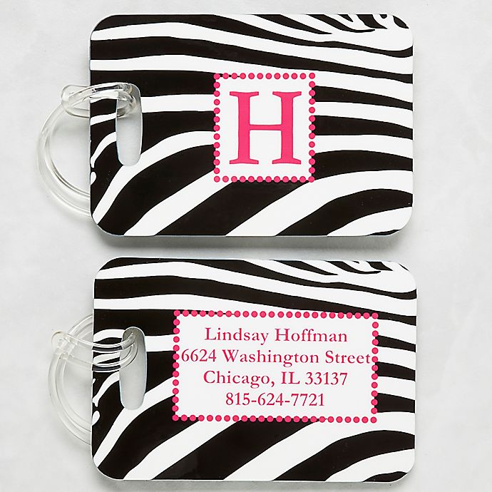 5 Designs Luggage Tags (Set of 2)