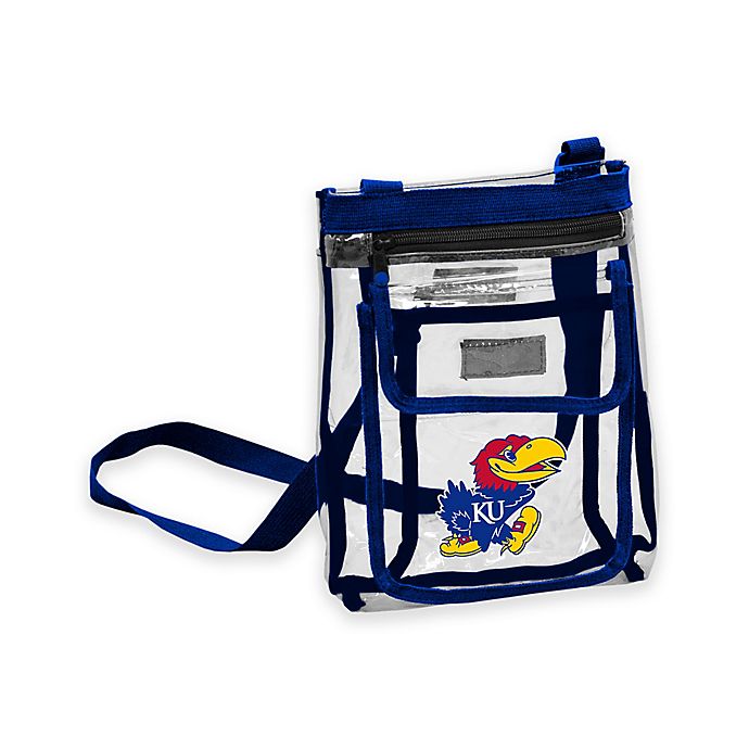 University of Kansas Gameday Clear Crossbody Bag