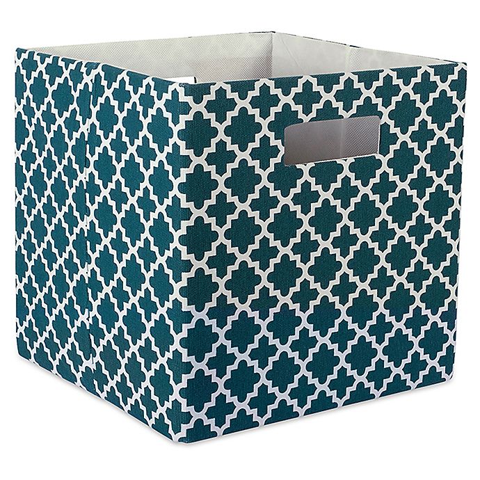 Design Imports Lattice 11-Inch Storage Cube