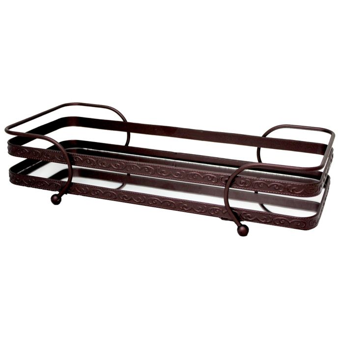 Taymor® Curved Rectangular Vanity Mirror Tray Bed Bath & Beyond