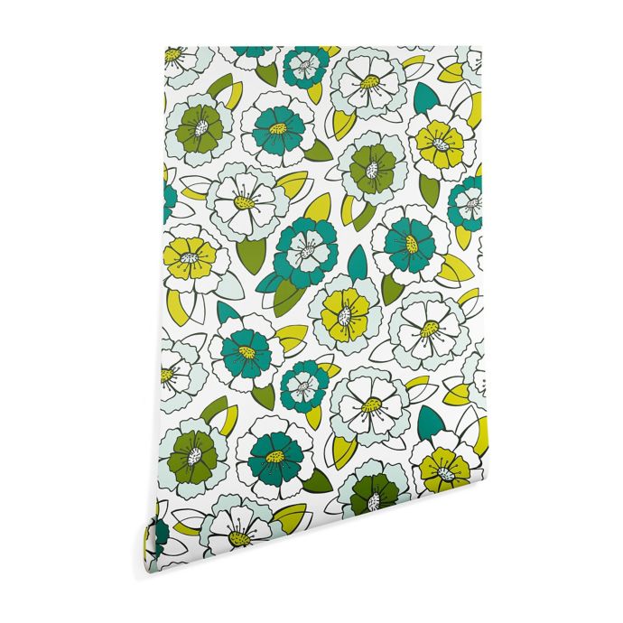 Deny Designs Heather Dutton Tropical Bloom Peel & Stick Wallpaper Bed Bath & Beyond