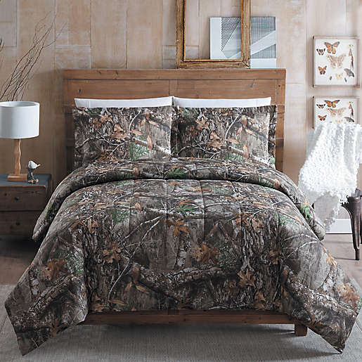 Realtree Edge Comforter Set Bed Bath, King Size Camo Bed Set