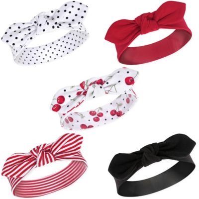 red baby headbands