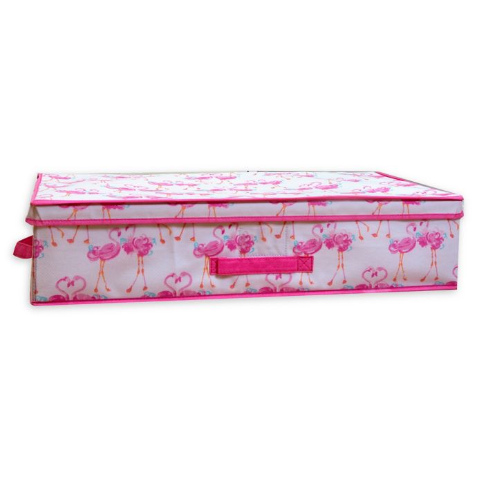 Laura Ashley Kids Under The Bed Storage Box In Pretty Flamingo Bed Bath Beyond