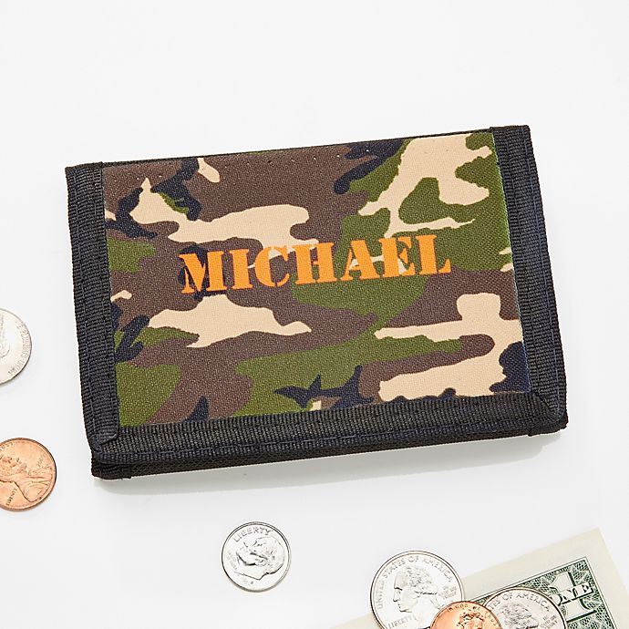 Personalized Camouflage Wallet