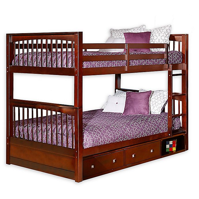 Hillsdale Furniture Pulse Bunk Bed with Storage