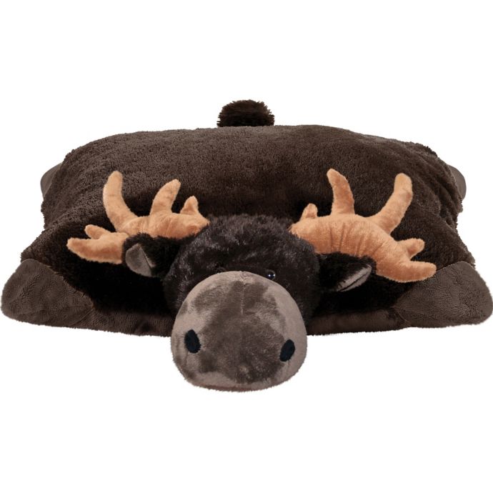 Pillow Pets Wild Moose Stuffed Plush Toy In Brown Buybuy Baby