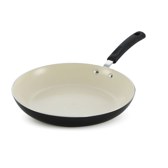 Tramontina® Style Nonstick Ceramic Porcelain Enamel Fry Pan in Black