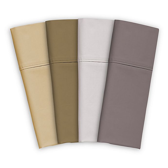 Brookstone® BioSense™ 500-Thread-Count Standard Pillowcases (Set of 2)