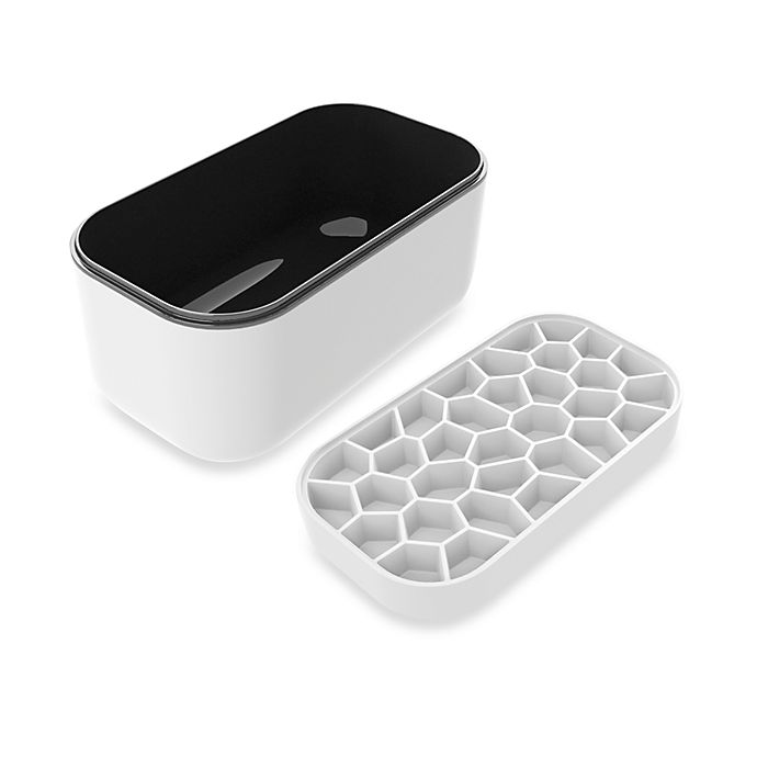 Ice Cube Tray with Lid Party Bar Ice Cube Mould with Ice Storage Box & Ice Scoop 