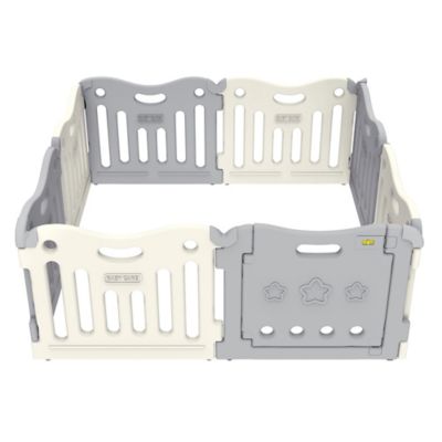 baby care funzone playpen grey