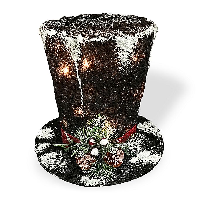 National Tree Company® Black Hat Holiday Decor