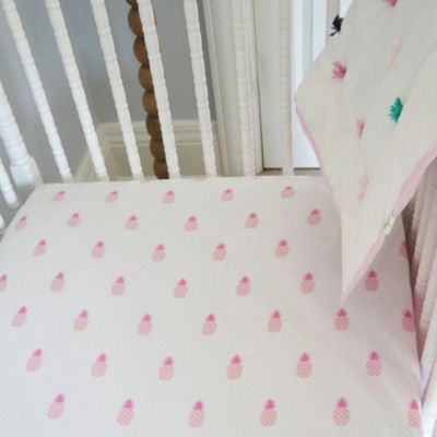 pineapple nursery bedding