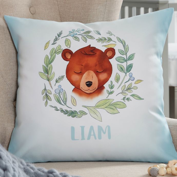 Woodland Bear Personalized Throw Pillow Bed Bath & Beyond