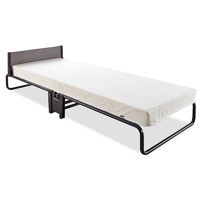 JAY-BE Inspire Folding Bed with Airflow Mattress in Black