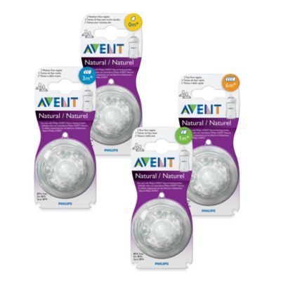 Avent natural clearance nipples sizes