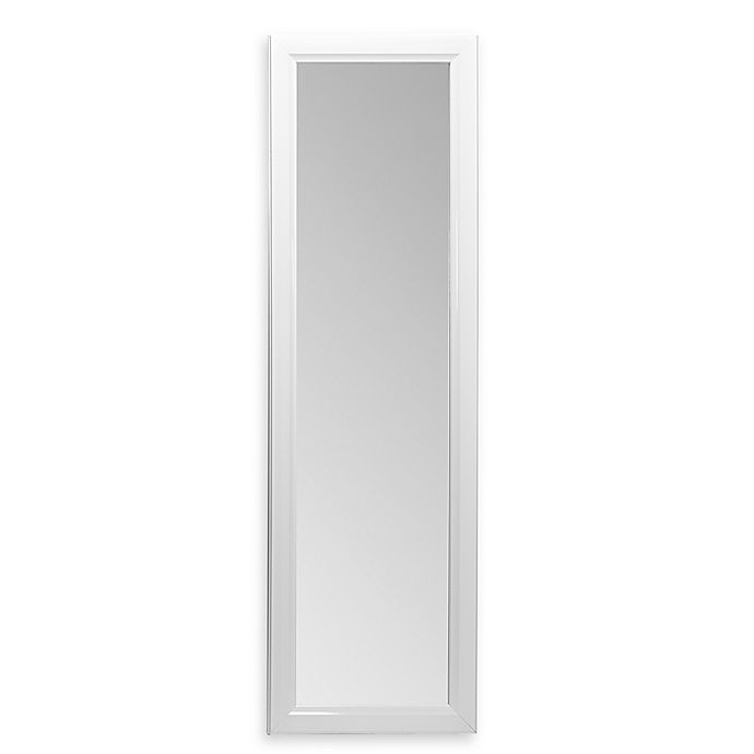 SALT™ Over the Door Mirror 16-Inch x 52-Inch in White