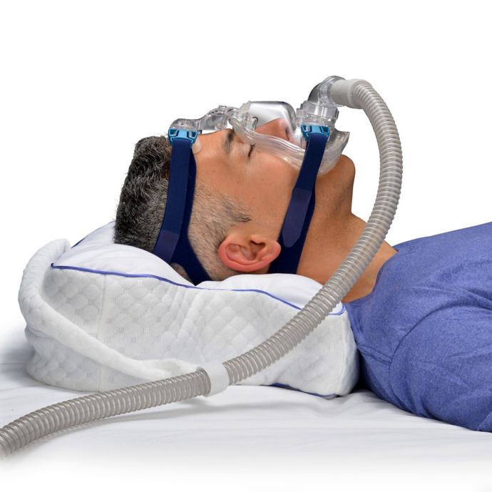 Contour Living CPAP MAX 2.0 Orthopedic Airway Alignment Pillow in White