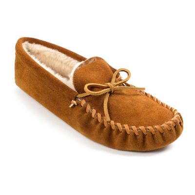 mens moccasin slippers no soles