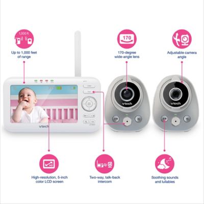 vtech video baby monitor vm352