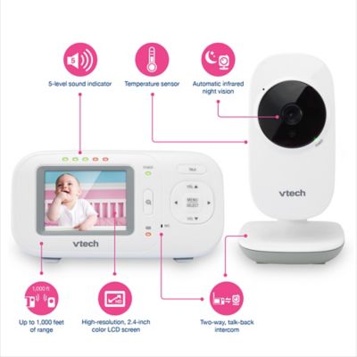 vtech vm2251 video baby monitor