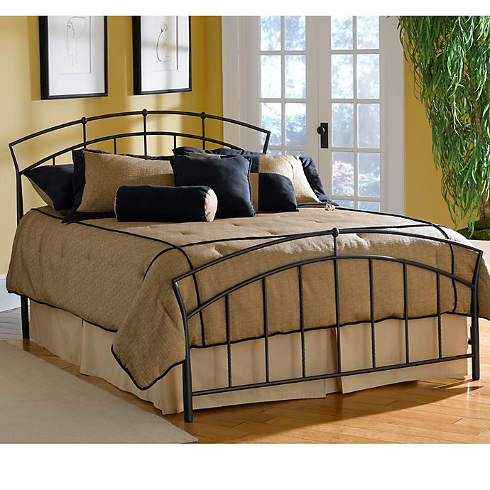 Hillsdale Vancouver Queen Duo Panel Bed Set with Rails