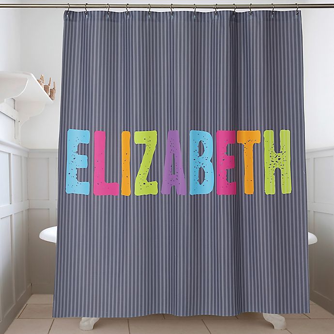 All Mine! Personalized Shower Curtain
