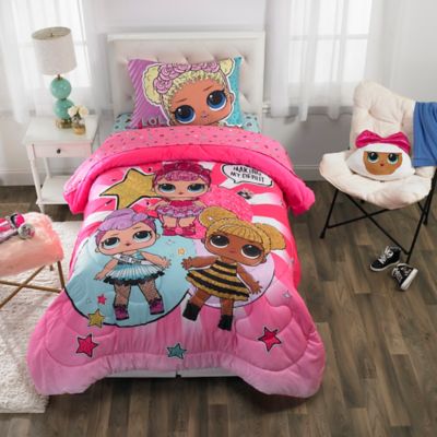 lol surprise doll bed set