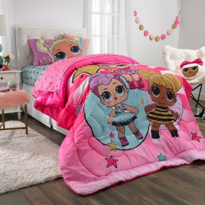 lol surprise doll bed set