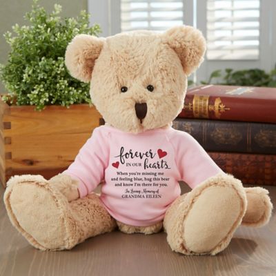 Memorial Personalized Teddy Bear | Bed 