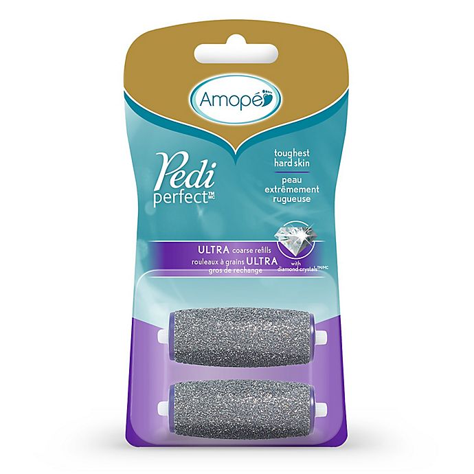Amopé 2-Count Pedi Perfect™ Wet & Dry™ Roller Head Refills