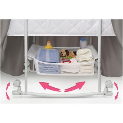 badger basket lovely wishes bassinet