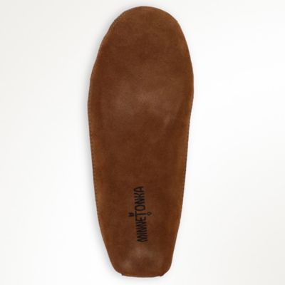 minnetonka men's double bottom fleece slipper