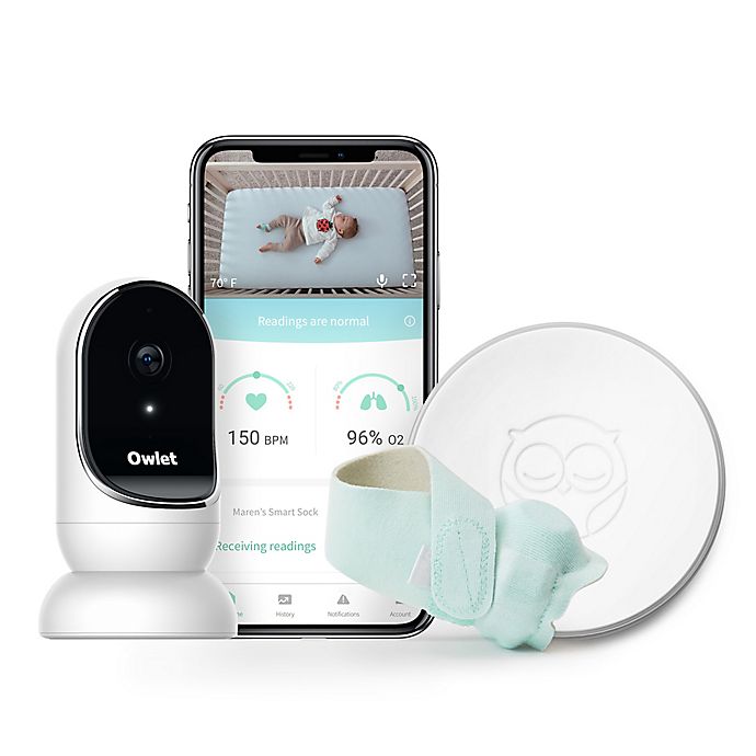 Owlet Smart Sock + Cam Complete Baby Monitor System