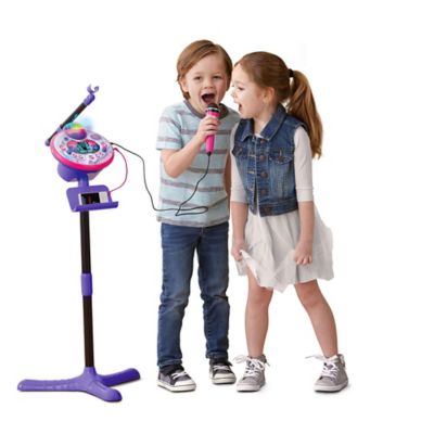 vtech kidi star karaoke machine 2 microphones